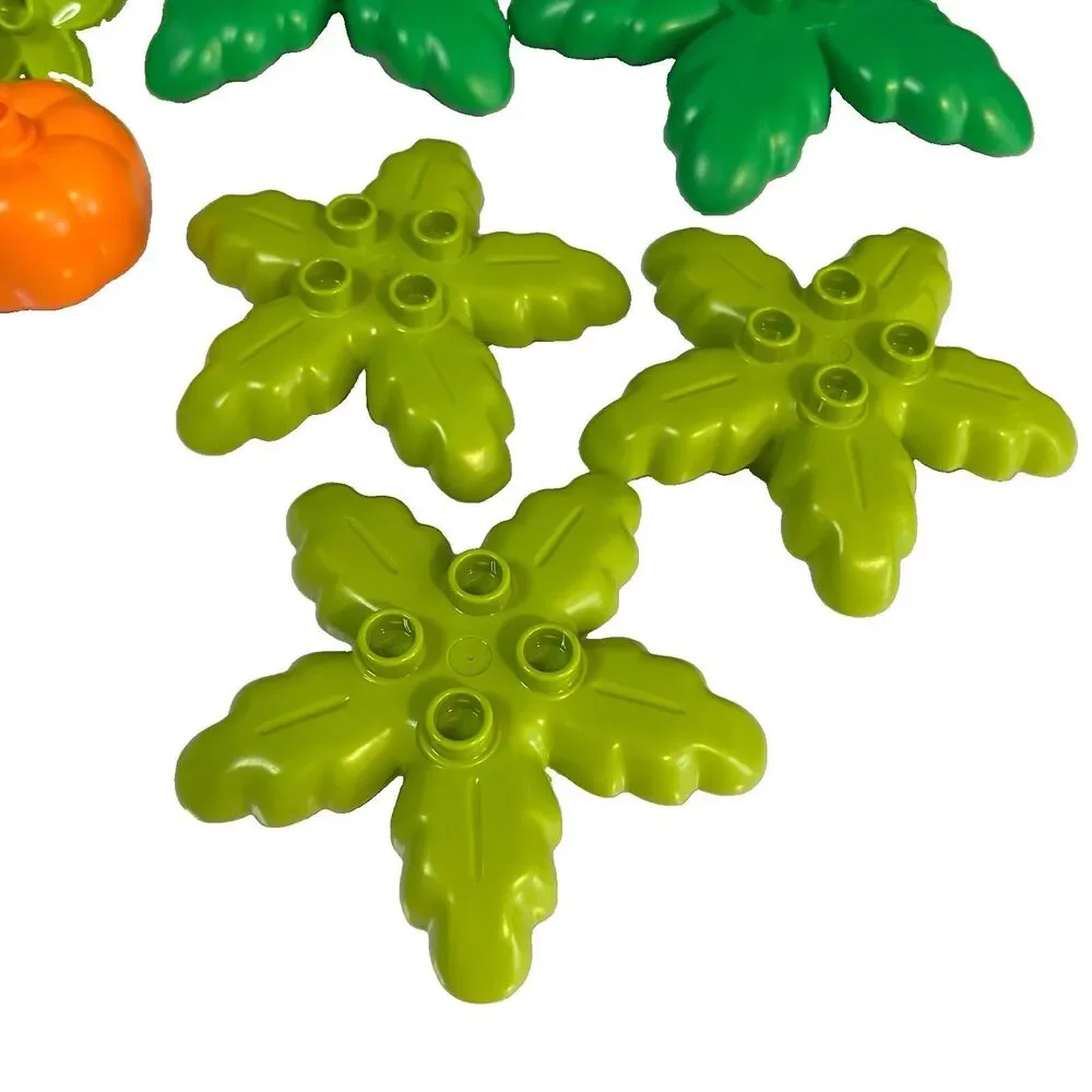 LEGO DUPLO Unique Lot Of 35 Pieces Palms, Flowers, Teapots, Pineapple - Picture 7 of 9